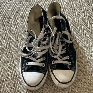 Women's Converse Black High Top size 7